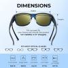 image:imageKastKing Chariton FitOver Polarized Wrap Around Over Sunglasses for Men and Women Ideal for Driving Fishing Cycling RunningE Dark Blue Frame  Smokecobalt Mirror