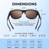 image:imageKastKing Chariton FitOver Polarized Wrap Around Over Sunglasses for Men and Women Ideal for Driving Fishing Cycling RunningG Gloss Tal Light Gray Frame  Blue White Mirror