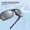 image:imageKastKing Chippewa Polarized Fishing Sunglasses UV400 Protection Full Wrap Frame Sports Cycling Sunglasses 10mm TAC LensesA Gloss Black Frame  Smoke Mirror