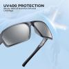 image:imageKastKing Chippewa Polarized Fishing Sunglasses UV400 Protection Full Wrap Frame Sports Cycling Sunglasses 10mm TAC LensesB Matt Smoke Crystal Frame  Smoke Mirror