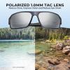 image:imageKastKing Chippewa Polarized Fishing Sunglasses UV400 Protection Full Wrap Frame Sports Cycling Sunglasses 10mm TAC LensesB Matt Smoke Crystal Frame  Smoke Mirror