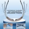 image:imageKastKing Chippewa Polarized Fishing Sunglasses UV400 Protection Full Wrap Frame Sports Cycling Sunglasses 10mm TAC LensesH Gloss Metalic Gun Frame  Coppersilver Mirror