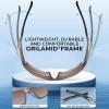 image:imageKastKing Chippewa Polarized Fishing Sunglasses UV400 Protection Full Wrap Frame Sports Cycling Sunglasses 10mm TAC LensesI Gloss Clear Grey Frame  Brown Mirror