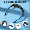 image:imageKastKing Ellijay Bifocal Polarized Sunglasses BiFocal x15 x20 x25 Magnifications Wrap Sport Reader SunglassesGloss Demi Frame  Brown  Chartreuse Mirror
