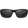 image:imageKastKing Ellijay Bifocal Polarized Sunglasses BiFocal x15 x20 x25 Magnifications Wrap Sport Reader SunglassesMatte Black Frame  Smoke Lens
