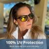 image:imageKastKing FlatRock Polarized Sport Sunglasses for Men and Women Ideal for Driving Fishing Cycling Running UV ProtectionFrame Gloss Tal Dark Olive Lens Green  Gold Mirror