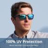 image:imageKastKing FlatRock Polarized Sport Sunglasses for Men and Women Ideal for Driving Fishing Cycling Running UV ProtectionFrame Gloss Tal Gray Lens Smoke  Blue Ocean Mirror