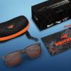 image:imageKastKing FlatRock Polarized Sport Sunglasses for Men and Women Ideal for Driving Fishing Cycling Running UV ProtectionFrame Matte Metallic Gun Lens Copper  Silver Mirror