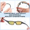 image:imageKastKing Hiwassee Polarized Sport Sunglasses for Men and Women Wrap Sunglasses for Fishing Cycling and RunningUV ProtectionFrame Matte Black  Lens Scarlet Mirror
