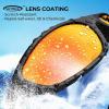 image:imageKastKing Hiwassee Polarized Sport Sunglasses for Men and Women Wrap Sunglasses for Fishing Cycling and RunningUV ProtectionFrame Matte Black  Lens Scarlet Mirror