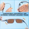 image:imageKastKing Huzzah Polarized Sport Sunglasses for Men and Women Ideal for Driving Fishing Cycling and RunningUV ProtectionFrame Gloss Tal Light Blue Lens Smoke  Ice Blue Mirror
