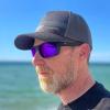 image:imageKastKing Huzzah Polarized Sport Sunglasses for Men and Women Ideal for Driving Fishing Cycling and RunningUV ProtectionFrame Matte Black Lens Amethyst Mirror