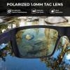 image:imageKastKing Huzzah Polarized Sport Sunglasses for Men and Women Ideal for Driving Fishing Cycling and RunningUV ProtectionFrame Matte Black Lens Amethyst Mirror