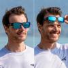image:imageKastKing Molino FitOver Polarized SunglassesUV400 Protection Ultralight Wraparound Fishing Sports Sunglasses TAC LensesB Matte Black Frame  Blue Ocean