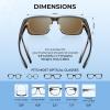 image:imageKastKing Molino FitOver Polarized SunglassesUV400 Protection Ultralight Wraparound Fishing Sports Sunglasses TAC LensesB Matte Black Frame  Blue Ocean