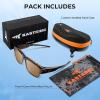 image:imageKastKing Molino FitOver Polarized SunglassesUV400 Protection Ultralight Wraparound Fishing Sports Sunglasses TAC LensesD Gloss Demi Frame  Brown