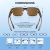 image:imageKastKing Molino FitOver Polarized SunglassesUV400 Protection Ultralight Wraparound Fishing Sports Sunglasses TAC LensesD Gloss Demi Frame  Brown