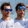 image:imageKastKing Molino FitOver Polarized SunglassesUV400 Protection Ultralight Wraparound Fishing Sports Sunglasses TAC LensesE Gloss Dark Gray Frame  Cobalt Mirror