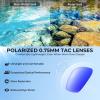 image:imageKastKing Molino FitOver Polarized SunglassesUV400 Protection Ultralight Wraparound Fishing Sports Sunglasses TAC LensesE Gloss Dark Gray Frame  Cobalt Mirror