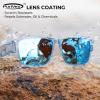 image:imageKastKing Molino FitOver Polarized SunglassesUV400 Protection Ultralight Wraparound Fishing Sports Sunglasses TAC LensesF Gloss Tal Light Blue Frame  Ice Blue Mirror