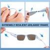 image:imageKastKing Molino FitOver Polarized SunglassesUV400 Protection Ultralight Wraparound Fishing Sports Sunglasses TAC LensesF Gloss Tal Light Blue Frame  Ice Blue Mirror