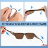 image:imageKastKing Molino FitOver Polarized SunglassesUV400 Protection Ultralight Wraparound Fishing Sports Sunglasses TAC LensesH Gloss Tal Dark Olive  Gold Mirror