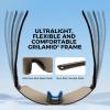 image:imageKastKing Tarkio Polarized Fishing Sunglasses Large Single PC Lenses Rimless Wrap Design UV400 Protection Sports SunglassesE Gloss Tal Dark Olive Frame  Gold Mirror