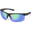 image:imageKastKing Tugaloo SemiRimless Bifocal Polarized Reader Sunglasses Bifocal x15 x20 x25 Magnifications UV ProtectionMatte Black Frame  Chartreuse Mirror