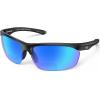 image:imageKastKing Tugaloo SemiRimless Bifocal Polarized Reader Sunglasses Bifocal x15 x20 x25 Magnifications UV ProtectionMatte Black Frame  Cobalt Mirror