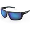 image:imageKastKing Waccamaw Polarized Bifocal Sunglasses x15 x20 x25 Magnifications Wrap Around Sport Reader Sunglasses for MenGloss Graydrift Frame  Smokeblue Mirror