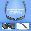 image:imageKastKing Waccamaw Polarized Bifocal Sunglasses x15 x20 x25 Magnifications Wrap Around Sport Reader Sunglasses for MenGloss Graydrift Frame  Smokeblue Mirror