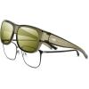H: Gloss Tal Dark Olive Frame  Gold Mirror
