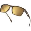 Frame: Gloss Tal Dark Olive /Lens: Green - Gold Mirror
