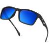 Frame: Matte Black /Lens: Smoke - Cobalt Mirror