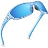 Frame: Gloss Tal Light Blue / Lens: Ice Blue Mirror