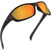 Frame: Matte Black / Lens: Scarlet Mirror