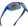 Frame: Gloss Tal Blue Dark Navy Horn /Lens: Smoke