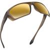 Frame: Gloss Tal Dark Olive /Lens: Green - Glod Mirror