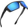 Frame: Matte Blackout /Lens: Smoke - Cobalt Mirror