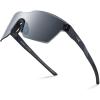 A: Matte Black - Smoke Frame  Granite Mirror