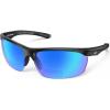 image:imageKastKing Tugaloo SemiRimless Bifocal Polarized Reader Sunglasses Bifocal x15 x20 x25 Magnifications UV ProtectionMatte Black Frame  Cobalt Mirror