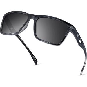 image:imageKastKing FlatRock Polarized Sport Sunglasses for Men and Women Ideal for Driving Fishing Cycling Running UV ProtectionFrame Gloss Tal Gray Lenssmoke  Flash Mirror