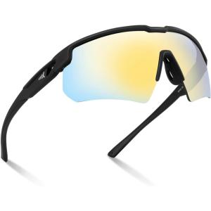 image:imageKastKing Hillsboro Polarized Sport Sunglasses for Men and Women Ideal for Baseball Cycling Running Biking UV protection