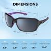 image:imageKastKing Alanta Polarized Sunglasses With PuriVex Protective Lens CoatingUV400 Women Sunglasses for Cycling Driving FishingB Demi Frame  Gradient Brown
