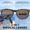 image:imageKastKing Alsea Polarized Bifocal Sports Sunglasses With PuriVex Protective Lens CoatingGrilamid FrameWomen SunglassesBrown Havanna Frame  Gardient Brown