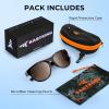 image:imageKastKing Alsea Polarized Bifocal Sports Sunglasses With PuriVex Protective Lens CoatingGrilamid FrameWomen SunglassesBrown Havanna Frame  Gardient Brown