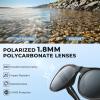 image:imageKastKing Alsea Polarized Bifocal Sports Sunglasses With PuriVex Protective Lens CoatingGrilamid FrameWomen SunglassesGloss Black Frame  Smoke
