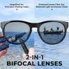 image:imageKastKing Alsea Polarized Bifocal Sports Sunglasses With PuriVex Protective Lens CoatingGrilamid FrameWomen SunglassesGloss Black Frame  Smoke