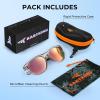 image:imageKastKing Alsea Polarized Bifocal Sports Sunglasses With PuriVex Protective Lens CoatingGrilamid FrameWomen SunglassesTransparent Gray Frame  Rose Gold Mirror