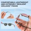 image:imageKastKing Alsea Polarized Bifocal Sports Sunglasses With PuriVex Protective Lens CoatingGrilamid FrameWomen SunglassesTransparent Gray Frame  Rose Gold Mirror